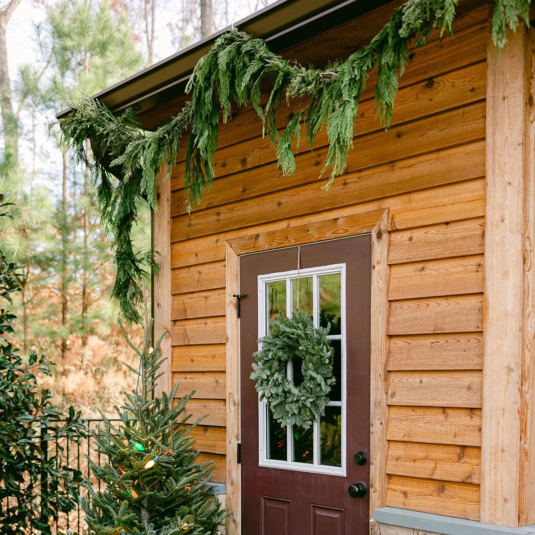 Nature-inspired Christmas decor