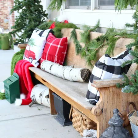 Draped Over Patio Furniture